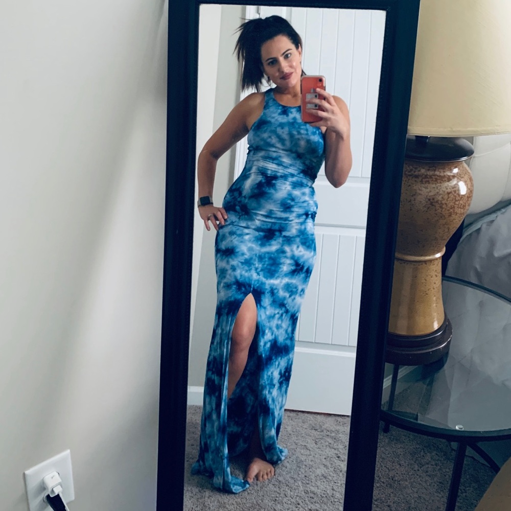 Kittenish Maxi Dress